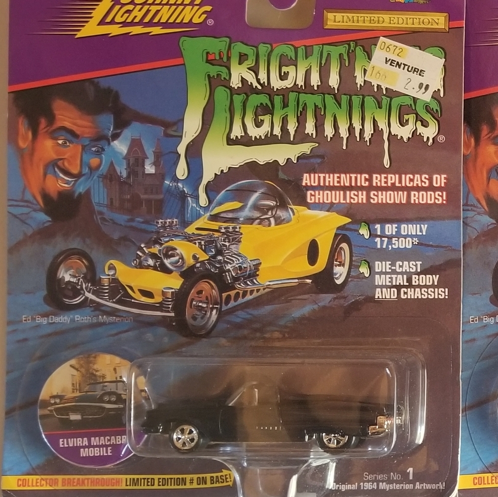 Johnny lightning - Fright'ning lightning cars